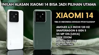 JANGAN BURU-BURU BELI HP! XIAOMI 14 RESMI DI INDONESIA MENETAPKAN STANDAR BARU HARGA MURAH SPEK WAH