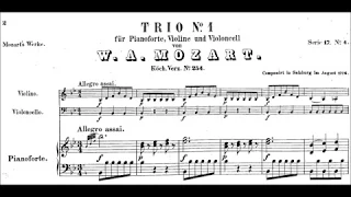 W.A. Mozart – Klaviertrio n° 1, KV 254