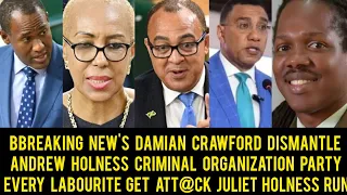 OMG Damian Crawford Att@ck The JLP And BE@T Andrew Holness,Fayval Williams Chris Tufton & More......