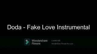 Doda -  Fake Love Instrumental