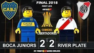 Final Copa Libertadores 2018 • Boca Juniors 2-2 River Plate • 11/11/2018 All Goals Lego Football