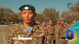 Военнослужащие десантно-штурмовой бригады Конаевского гарнизона запустили челендж