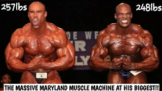 257lb *KEVIN LEVRONE* Out Masses *RONNIE COLEMAN* At The 1998 Mr Olympia!! [HD]..