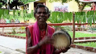 Playing Khanjani By a monk