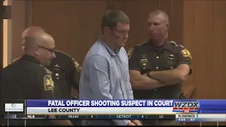 Suspected cop killer in court