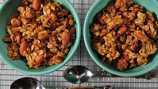 Granola Recipe Demonstration - Joyofbaking.com