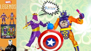 Marvel Legends Baron Zemo & Arnim Zola Captain America Comics Amazon Exclusive Action Figure Review