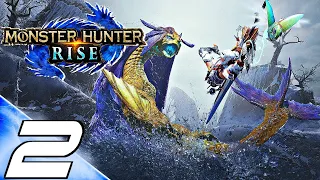 MONSTER HUNTER RISE Gameplay Walkthrough Part 2 FULL GAME (Switch 1080p HD) No Commentary