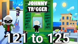 Jonny trigger 121 to 125 level complete || task completed || run fun gamer