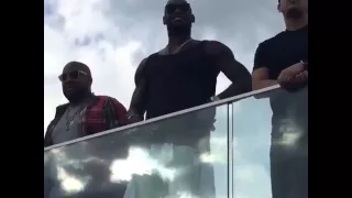 Lebron James curves woman & gives her to his friend