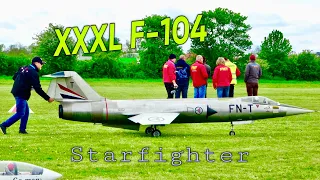 Stunning XXXL F-104 Starfighter RC Turbine Model | scale 1:3 | Trond Hammerstad Flight Demo