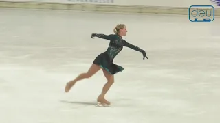 Jana PRIBYLOVA Oberstdorf 2019 Free program