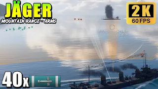 Destroyer Jäger - 32 seconds torpedo reload