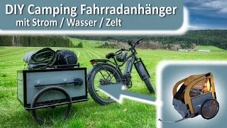 DIY Camping Fahrradanhänger - Vom Kinderfahrradanhänger zum robusten Outdoor Camping Begleiter