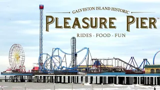 Galveston Pleasure Pier Tour & Review with The Legend