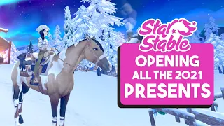 Star Stable 2021 code | Opening all presents at once!