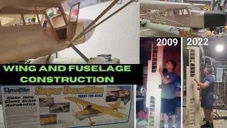 Great Planes Dynaflite Super Decathlon Wing & Fuselage build