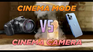 Cinematic Mode versus Cinematic Camera | iPhone 13 Pro vs Bmpcc 6k