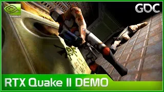 QUAKE II RTX - GTC 2019 Demo Walkthrough With NVIDIA CEO Jensen Huang (HD)