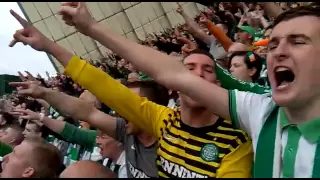 Celtic Fans - Come On You Bhoys In Green 07/04/2012