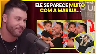 MURILO HUFF CONTA COMO É SUA ROTINA COM SEU FILHO 🥰 | PodcatsDelas Cortes