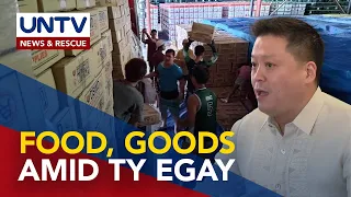 1.3-M family food packs on standby for victims of typhoon #EgayPH - DSWD