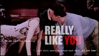 CHANDLER + MONICA | i really like you