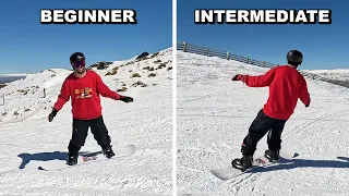Beginner to Intermediate Snowboarder Progression