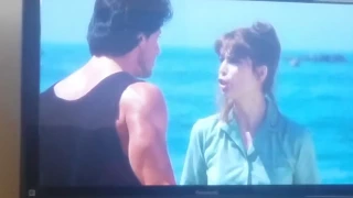 Rocky 3 (1982) - Rocky arguing Adrian was afraid in the beach.