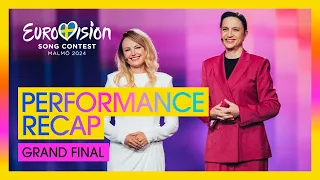 Grand Final Recap | Eurovision 2024 | #UnitedByMusic 🇸🇪