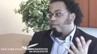 Poet Kevin Young at the NYS Writers Institute in 2005