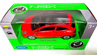 Welly cars unboxing - OPEL CORSA OPC | welly 1/43 | welly diecast cars | welly nex cars