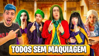 CONHECI OS VILÕES SEM MAQUIAGEM!! ELES NÃO QUEREM MAIS USAR?!