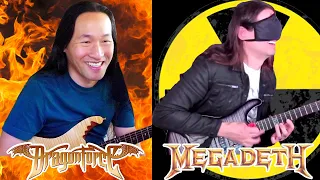 Can KIKO LOUREIRO of MEGADETH Handle the Blind Guitar Challenge? - HERMAN LI of DRAGONFORCE