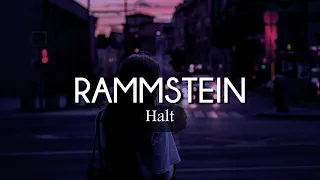 Rammstein - Halt (Lyrics/Sub Español)