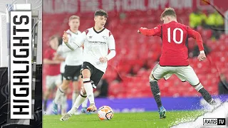 HIGHLIGHTS | Manchester United U18s Vs Derby County U18s