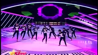 Trupa X-Style Kids, din Arad, ridică juraţii în picioare cu dansul lor