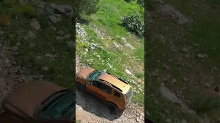 Duster 4x4 - Hill Climb From The Drone #shorts