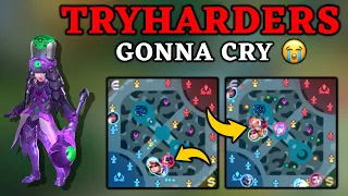 Tryharders Gonna Cry: Outsmarting Invaders with Harley in Mythic Rank | Mobile Legends