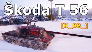 World of Tanks Škoda T 56 - 10 Kills 8,7K Damage