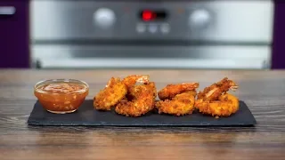 КРЕВЕТКИ в ХРУСТЯЩЕМ кляре | Как приготовить креветки во фритюре |  Panko Fried Shrimps Recipe