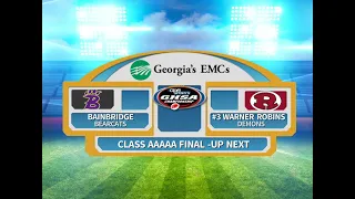 GHSA 5A Final: Bainbridge vs. Warner Robins - Dec. 11, 2018