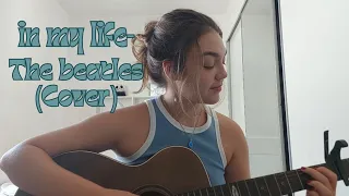 the beatles- in my life (cover) Giovanna Attina
