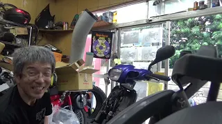 バイク屋の日常　JOGアプリオ　のブレーキマスターASSY交換にお付き合いいただく動画です。