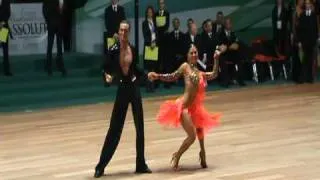 Stafano Di Filippo e Olga Urumova - Rumba Presentazione semifinale Campionati assoluti 2010