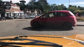 Alfa Romeo 1750GTV Bertone  driving in Surrey 4