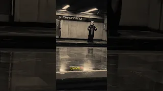 El Gato con sombrero de Metro Chabacano...¿Les ha tocado verlo?....Video original de Arexx775