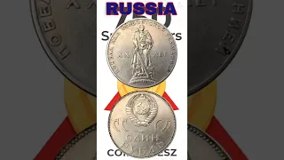 Russia 1 Ruble 1965. #shorts #viral #coinnotesz