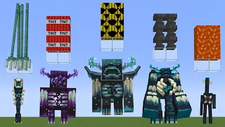 Answering All Minecraft Bosses and All Warden mobs questions in 1 hour - BIG compilation