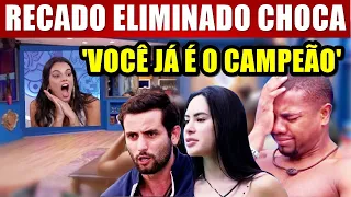 RECADO ELIMINADO CH0CA! Alane REVELA que DAVI É O CAMPEÃO do BBB 24 e SEGREDO sobre final emociona